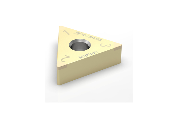 OEM Three Tips PCBN Coated Insert Hardened Steel TNGA Insert