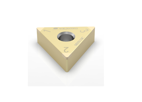 OEM Three Tips PCBN Coated Insert Hardened Steel TNGA Insert