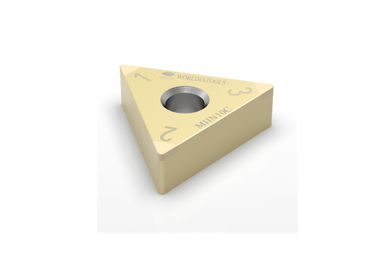 OEM Three Tips PCBN Coated Insert Hardened Steel TNGA Insert