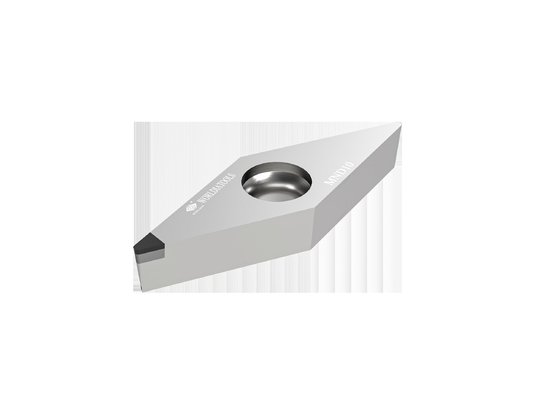 VBGW160408 درج برش کاربید PCD برای مواد غیر آهنی