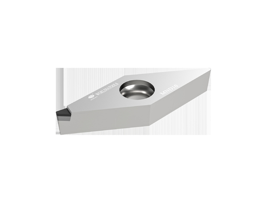 VBGT160402 درج برش کاربید PCD برای مواد غیر آهنی