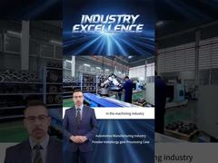 مطالعه موردی ماشین‌کاری چرخ‌دنده متالورژی پودری در صنعت خودروسازی